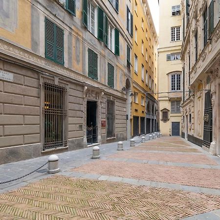 Centro Storico Caruggi 2Min Acquario Pellicceria Superior Loft Palazzo Rolli Apartment Genoa Bagian luar foto