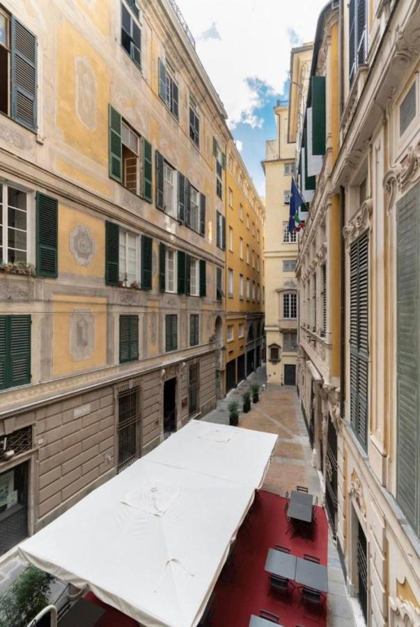 Centro Storico Caruggi 2Min Acquario Pellicceria Superior Loft Palazzo Rolli Apartment Genoa Bagian luar foto