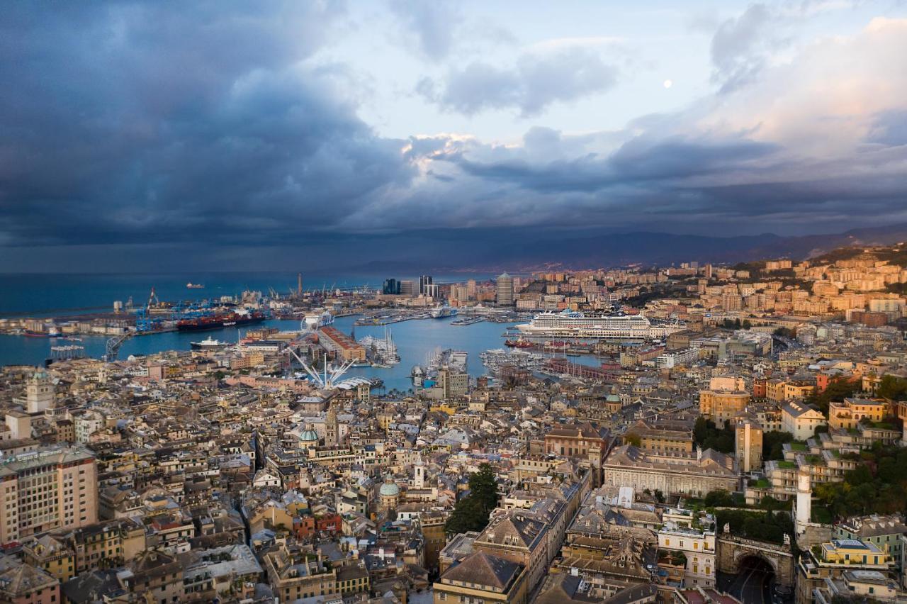 Centro Storico Caruggi 2Min Acquario Pellicceria Superior Loft Palazzo Rolli Apartment Genoa Bagian luar foto