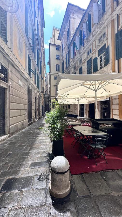 Centro Storico Caruggi 2Min Acquario Pellicceria Superior Loft Palazzo Rolli Apartment Genoa Bagian luar foto