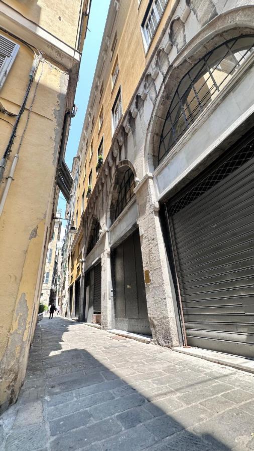 Centro Storico Caruggi 2Min Acquario Pellicceria Superior Loft Palazzo Rolli Apartment Genoa Bagian luar foto