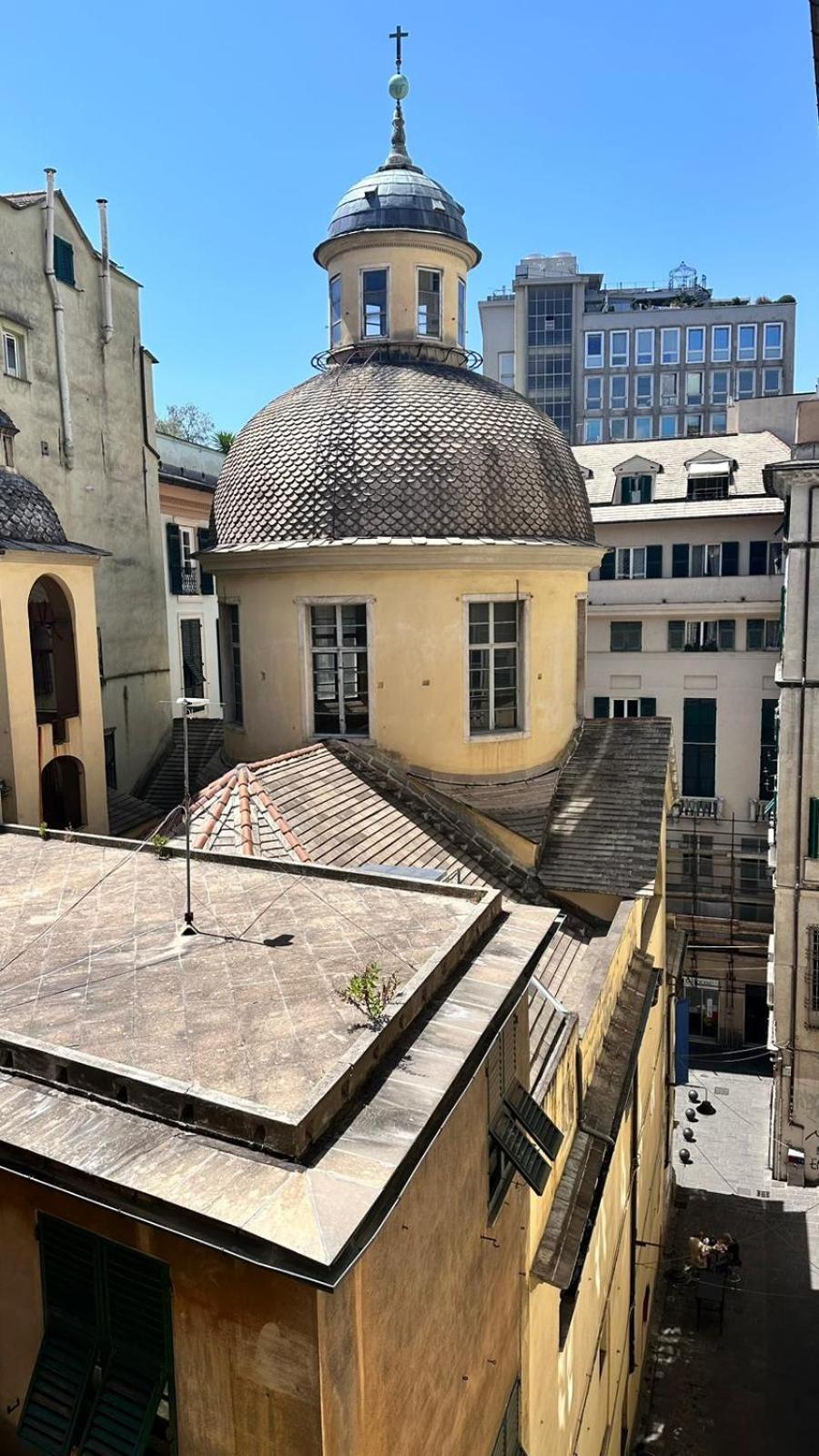 Centro Storico Caruggi 2Min Acquario Pellicceria Superior Loft Palazzo Rolli Apartment Genoa Bagian luar foto