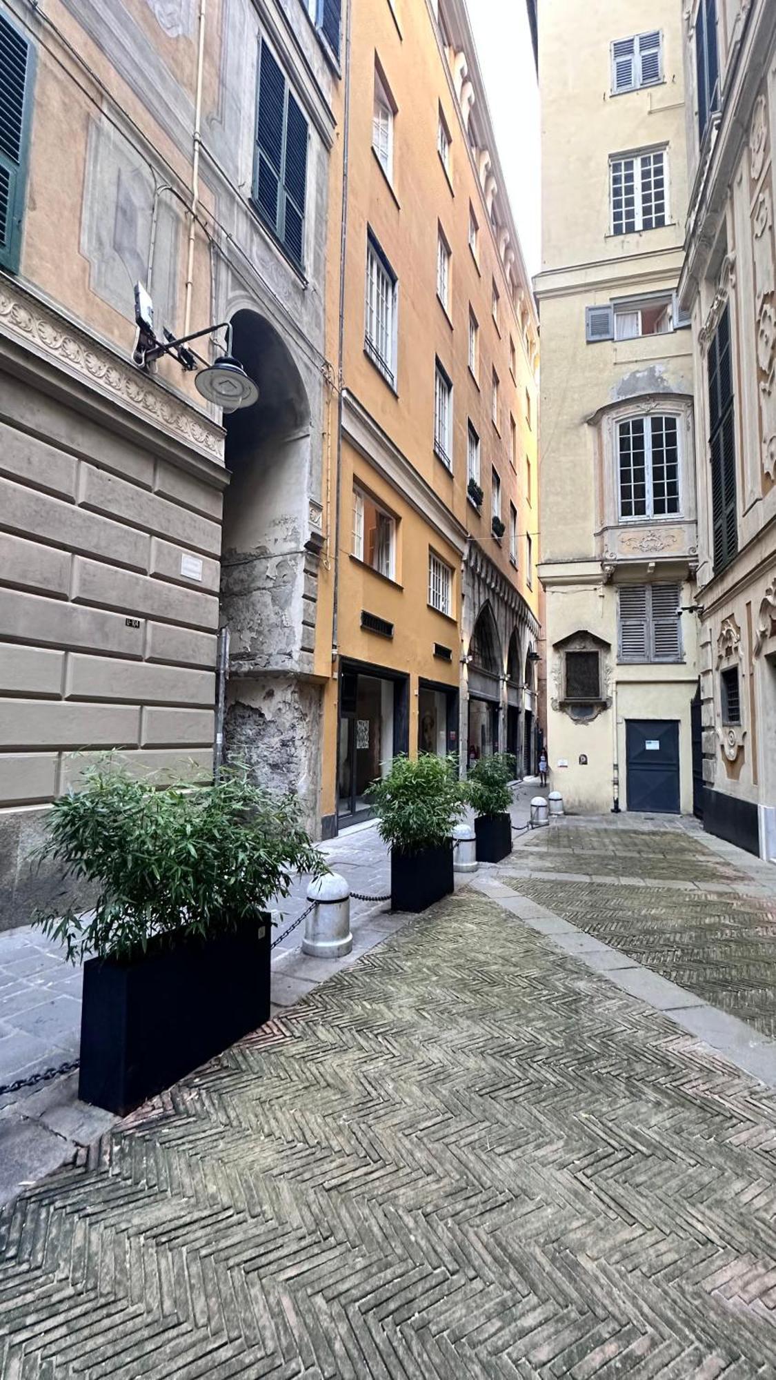 Centro Storico Caruggi 2Min Acquario Pellicceria Superior Loft Palazzo Rolli Apartment Genoa Bagian luar foto